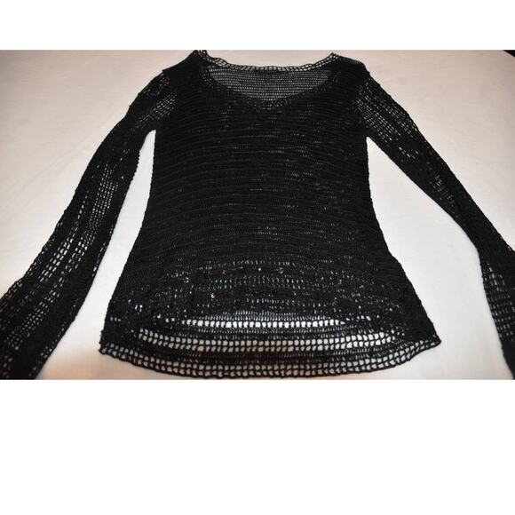 The Limited Women's Black Crochet top, Size Small, Gorgeous, LN - Picture 5 of 5